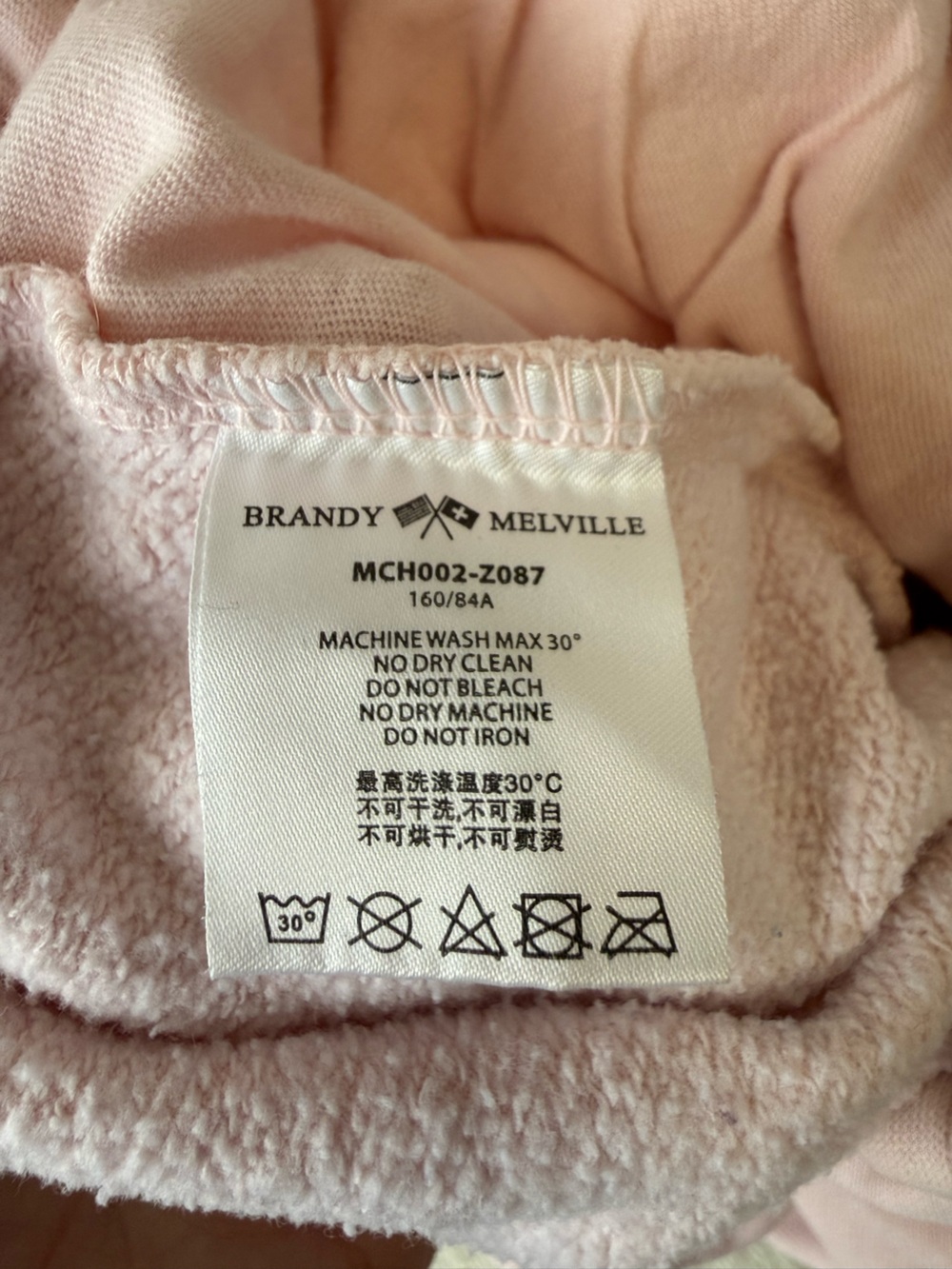 Brandy Melville pink jogger sweats - Picture 10 of 12
